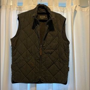 Mens J. Crew quilted vest